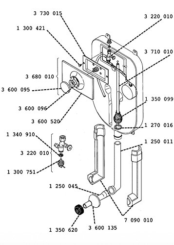 Preisvergleich Produktbild acquastilla 114391 Anschlussstück Sechskant faismilani 1300421