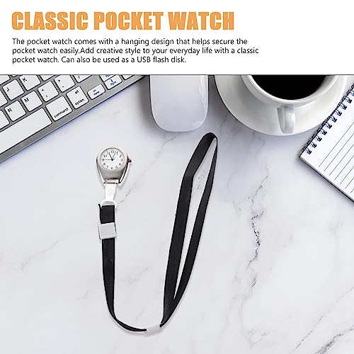 GALPADA Relógio De Relógio De Bolso Esportivo Relógio De Bolso Com Cordão Relógio De Bolso Antigo Re