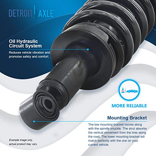 Image of Detroit Axle - V6 4x4 Front Suspension Kit for Toyota 1996-2002 4Runner 2 Ready Struts 4 Upper & Lower Ball Joints 4 Inner & Outer Tie Rods 4 Front Rear Sway Bars 1997 1998 1999 2000 2001 Replacement