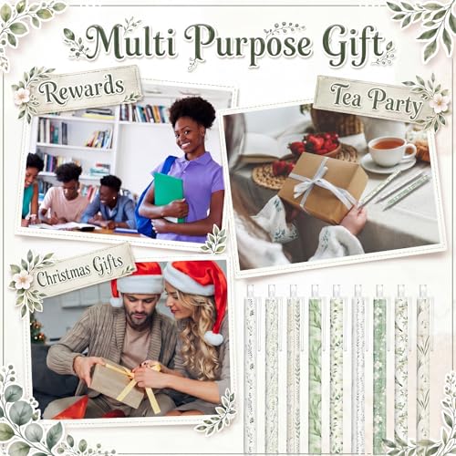 Image of Jetec 108 Pcs Back to School Emerald Green Ballpoin Pens Bulk Aesthetic Retractable Office Supplies Gift for Student Teacher Student Employee Office Desk School Home Baby Shower Supplies