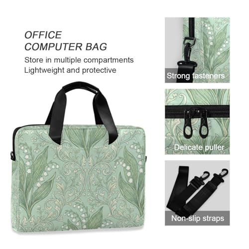 Bolso portátil para laptop 15.6 pulgadas con asa y correa miniatura 6