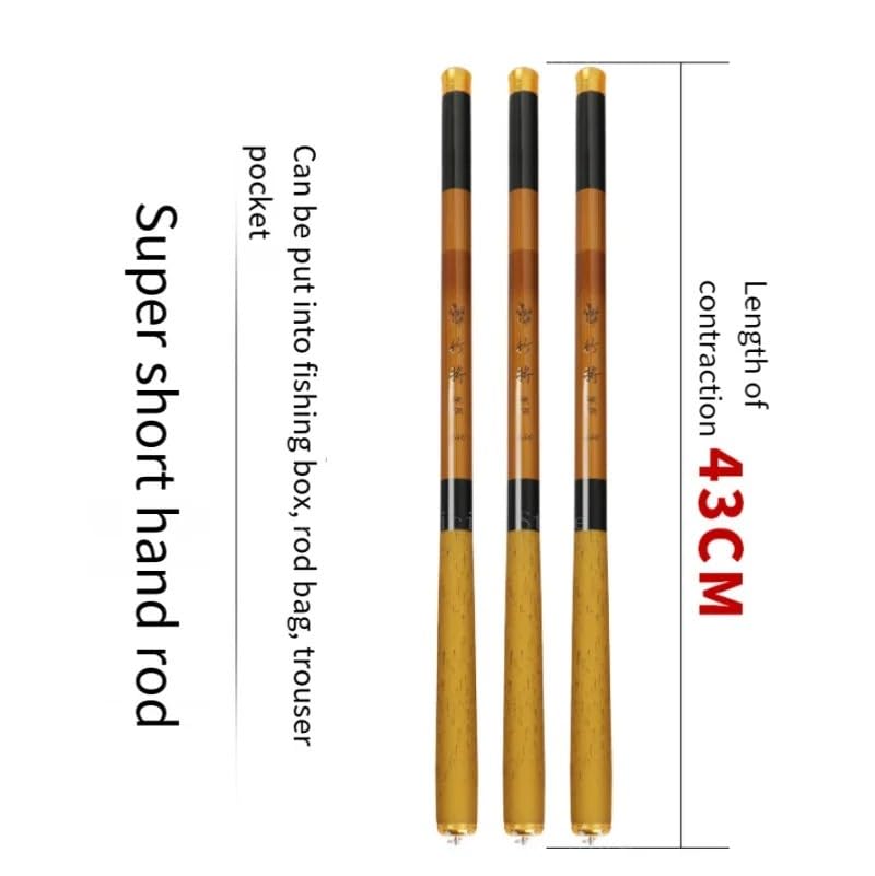 Accessori for attrezzi da pesca for canna da pesca mini canna da pesca telescopica portatile da 1,5 m-6,30 m dal design ergonomico