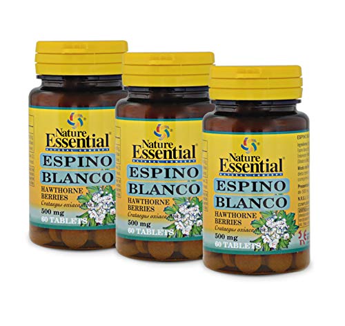 Nature Essential Espino Blanco 500 mg, 60 Cápsulas