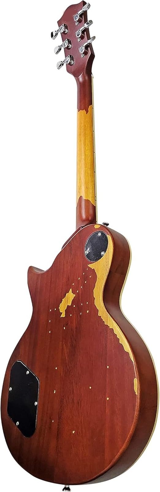 Gitara Elektryczna 6 Strunowa Gitara Elektryczna Z Podstrunnicą Forniru Basowego I Przetwornikami HSH