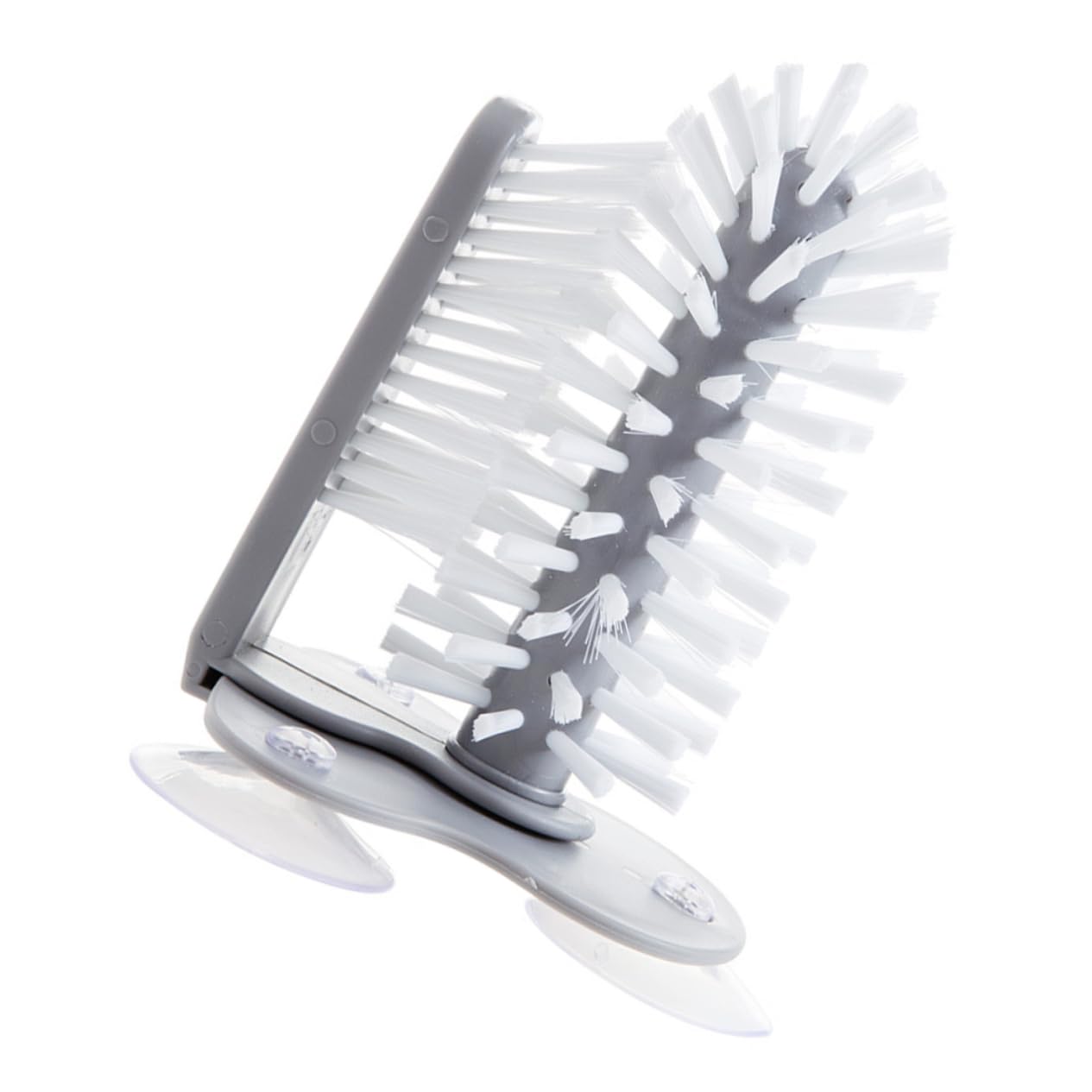 FOMIYES 1Pc Detachable Glass Cup Brush with Double Sided Bristles for Cleaning for Wine Glasses Portable Cups Easy to Store Clean Dark