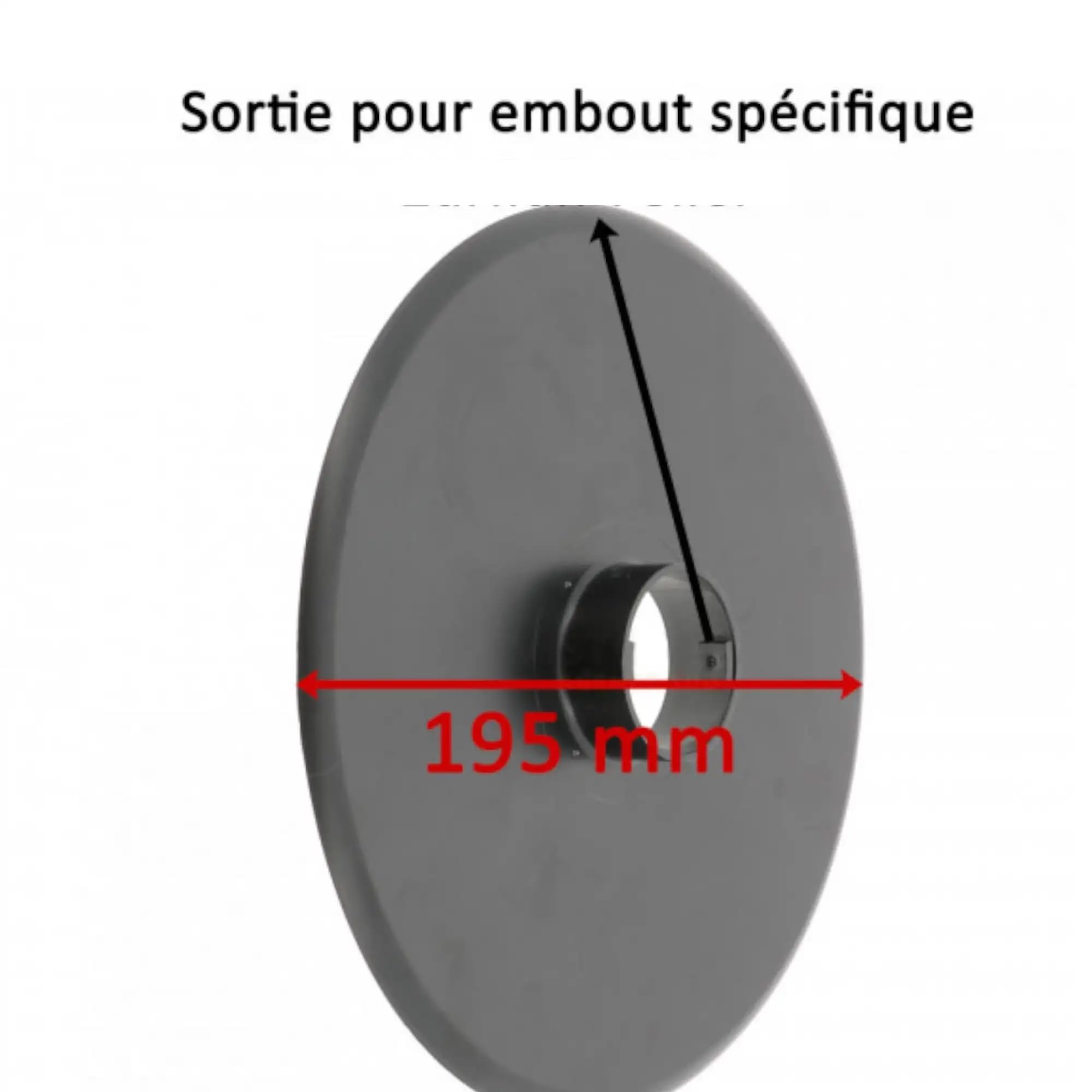 Image secondaire de Flasque de Guidage Clipsable pour Volet Roulant Ø195mm - cyclingcolors