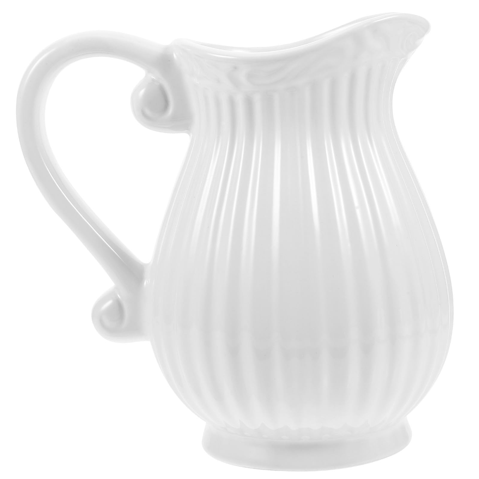 Vase céramique blanc hydroponique POPETPOP pour bureau