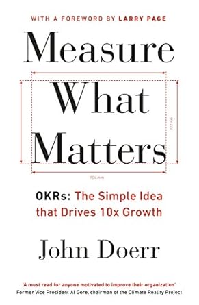 Cover of Measure What Matters