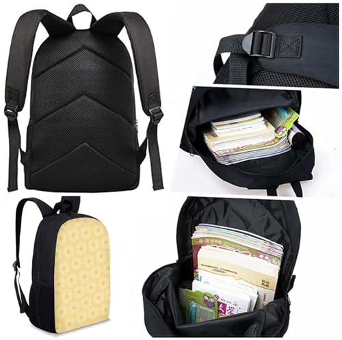 African Black Girl Backpack with Lunch Box Set Kids chool Bag 5-8/8-12 Years Old American Magic Girls Bookbags Elementary High Middle Schoolbag 17 Inch Back Pack Lunchbag Pencil Case3