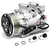 SYDASANT AC Compressor Compatible with 1.8L 2006-2011 Honda Civic L4 Air Conditioner, CO 4918AC, 97555, 38800-RNA-A01, 38800RNBA02