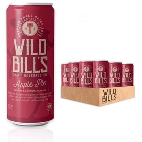Miniatura 3 de Wild Bill's Ginger Ale Soda Classic Craft Soda Pop - Bebidas gaseosas hechas con azúcar de caña pura, sin cafeína, sin jarabe de maíz de alta
