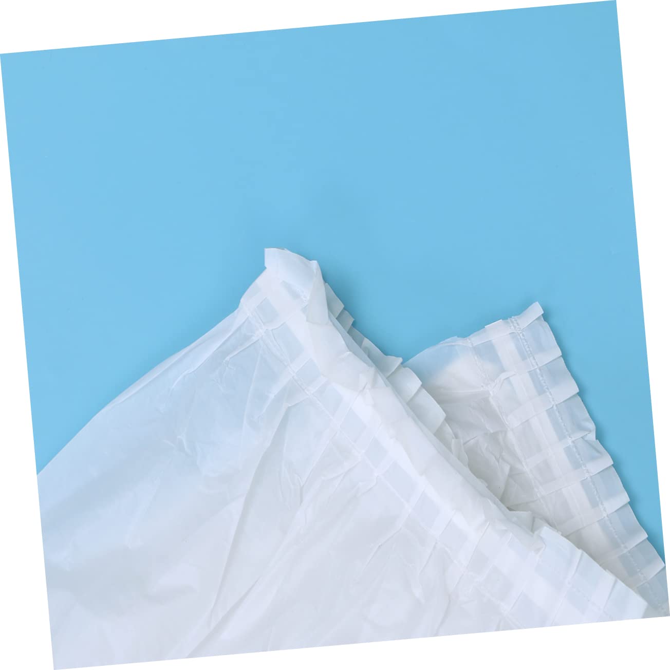 FUNOMOCYA Party Table Skirt Dinner Table Decor Dining Table Decor Home Decorations for Party Dessert Table Skirt Dining Room Table Decor Table Skirts Table Skirt for Parties White