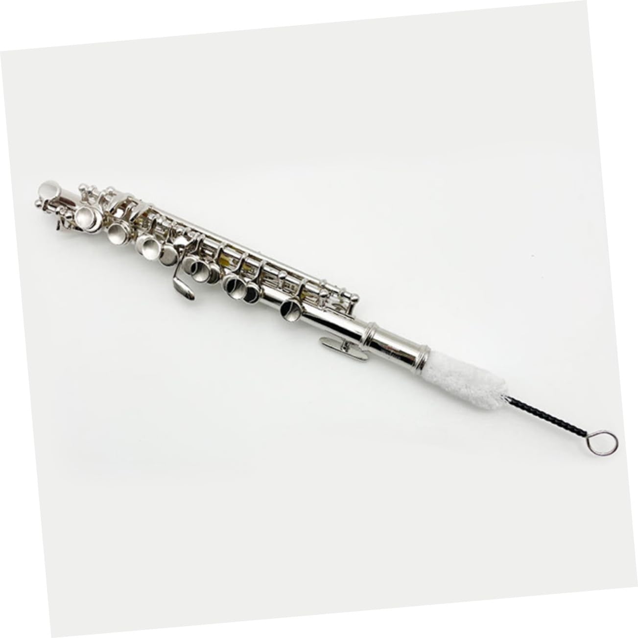 UPKOCH Cepillo de Limpieza para Flauta de Algodón Reusable Herramienta de Accesorio para Cuidado de Instrumentos Limpieza Interior para