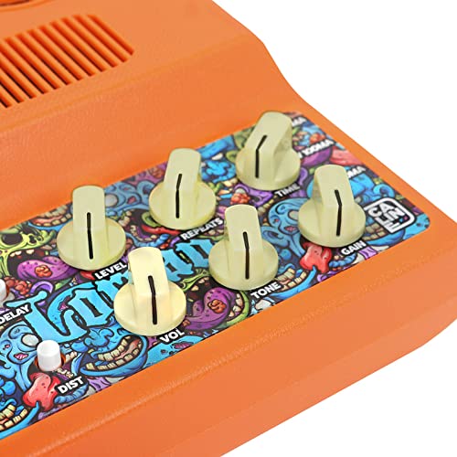 Mini amplificateur de Guitare, amplificateur de Guitare électrique Rechargeable sans Fil 10 W avec Effets de Retard, ampli de Guitare pour la Pratique - Les Beatles, Paul McCartney, John Lennon, RIngo Starr, George Harrison Mini amplificateur de Guitare, amplificateur de Guitare électrique Rechargeable sans Fil 10 W avec Effets de Retard, ampli de Guitare pour la Pratique – Image 6