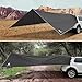 GEERTOP Large Camping Tarp Shelter SUV Tailgate Car Awning Canopy Waterproof Lightweight Outdoor Rear Vehicle Sun Shade for Van, MPV, Campers
