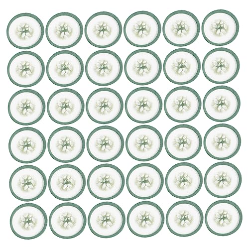 FOMIYES Cucumber Eye Pads 100pcs Disposable Eye Mask Sheets for Dark Circles Gentle Comfortable