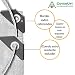 CoverUp! lona impermeable exterior 3 x 4 m [120 g/m2] + cuerda...
