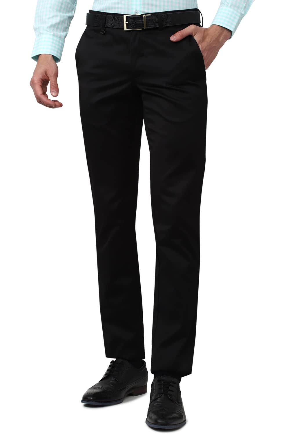 van heusen Men's Mid Rise Slim Work Utility Pants-picture-22