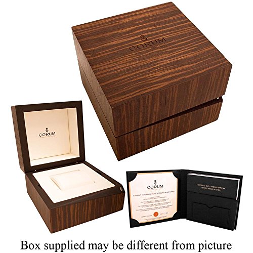 Corum Unisex Golden Bridge Alligator Leather Band Rose Gold Case Mechanical Watch 113.050.55/0F02 MX55R2