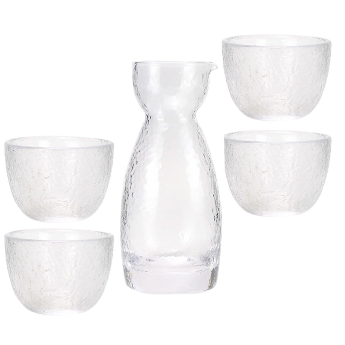 Juego de copas de sake Kichvoe duradero y resistente para evitar roturas
