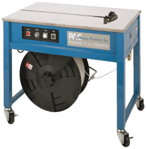 PAC Strapping PSM1412-IC3A Standard Semi Automatic Strapping Machine for 1/4