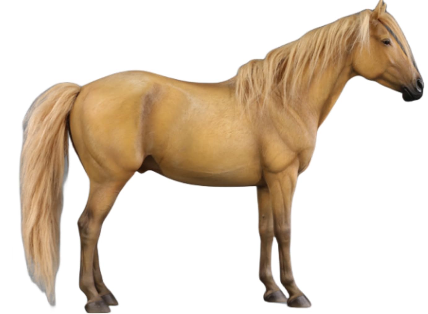 Accesorio de figura de acción a escala de 1/6: modelo de arnés japonés rojo para caballo de 12 pulgadas figura coleccionable en miniatura CXMMJ
