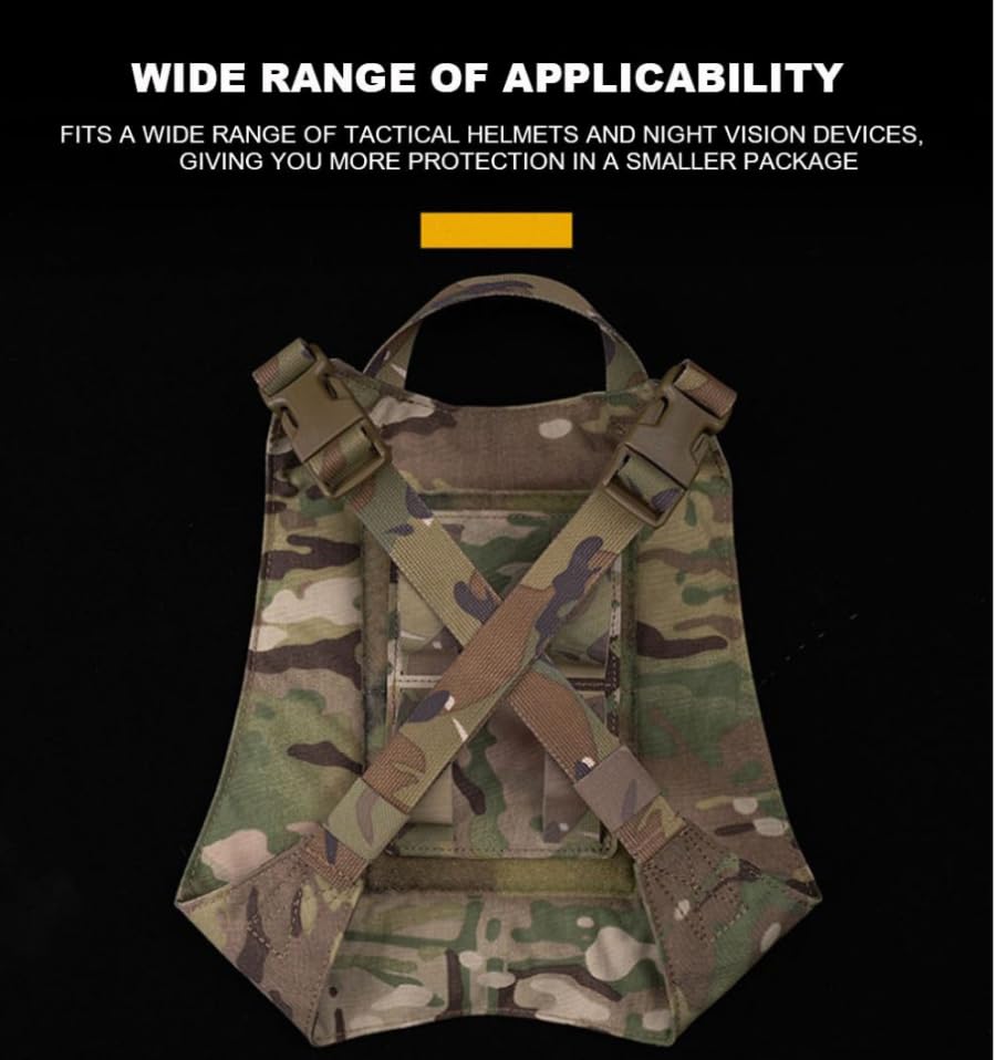 Sac de rangement tactique pour casque Airsoft pour transporter le casque rapide MICH Wendy