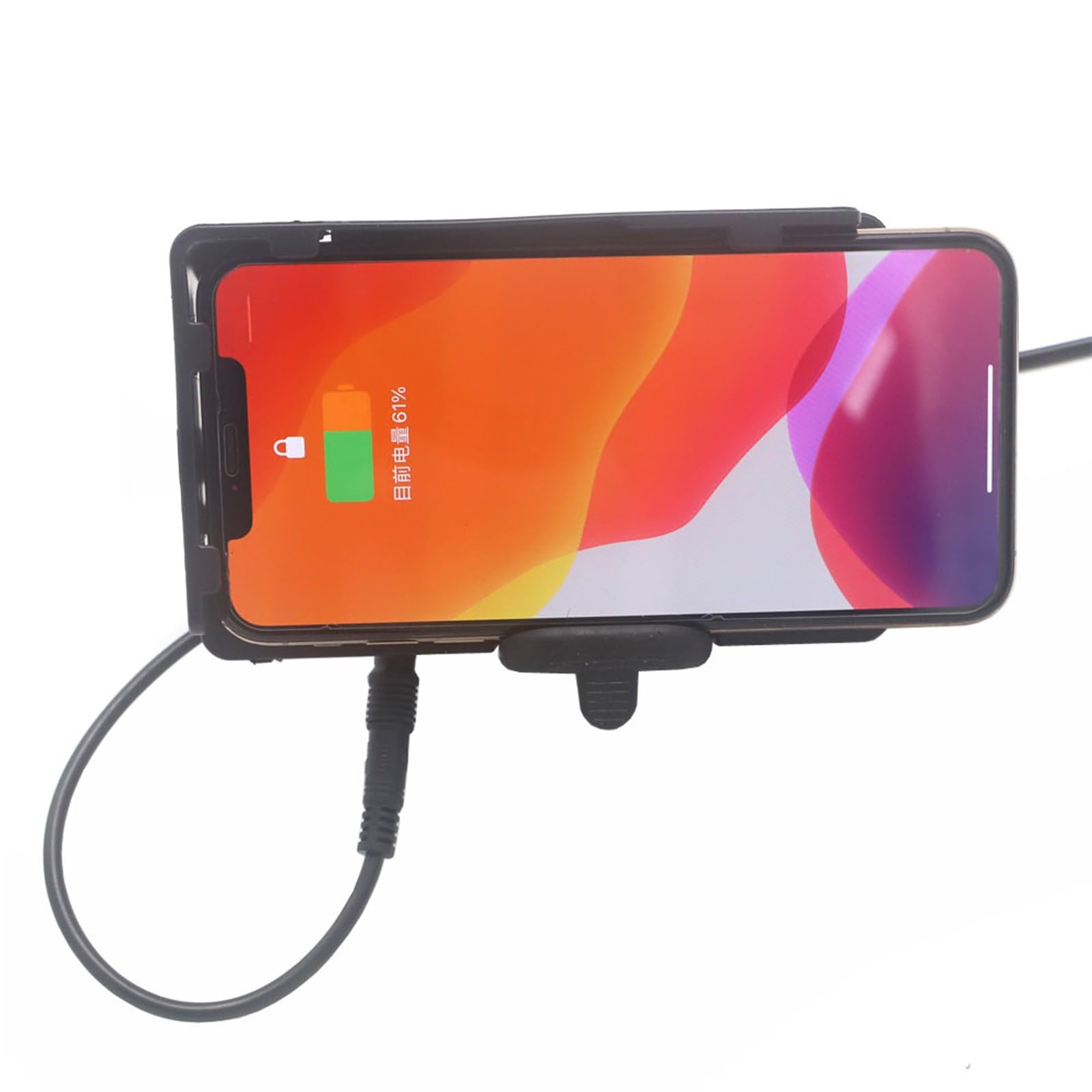 Moto Del Telefono Mobile di Ricarica Senza Fili Staffa di Navigazione GPS Smartphone, for YAMAHA, XT1200Z Super Tenere 2020 2019 2018 2017 Porta cellulare per moto(Support Kit only)