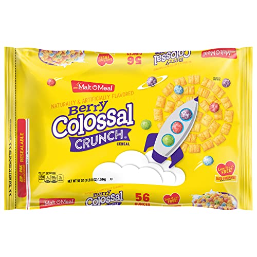 Malt-O-Meal Berry Colossal Crunch Cereal