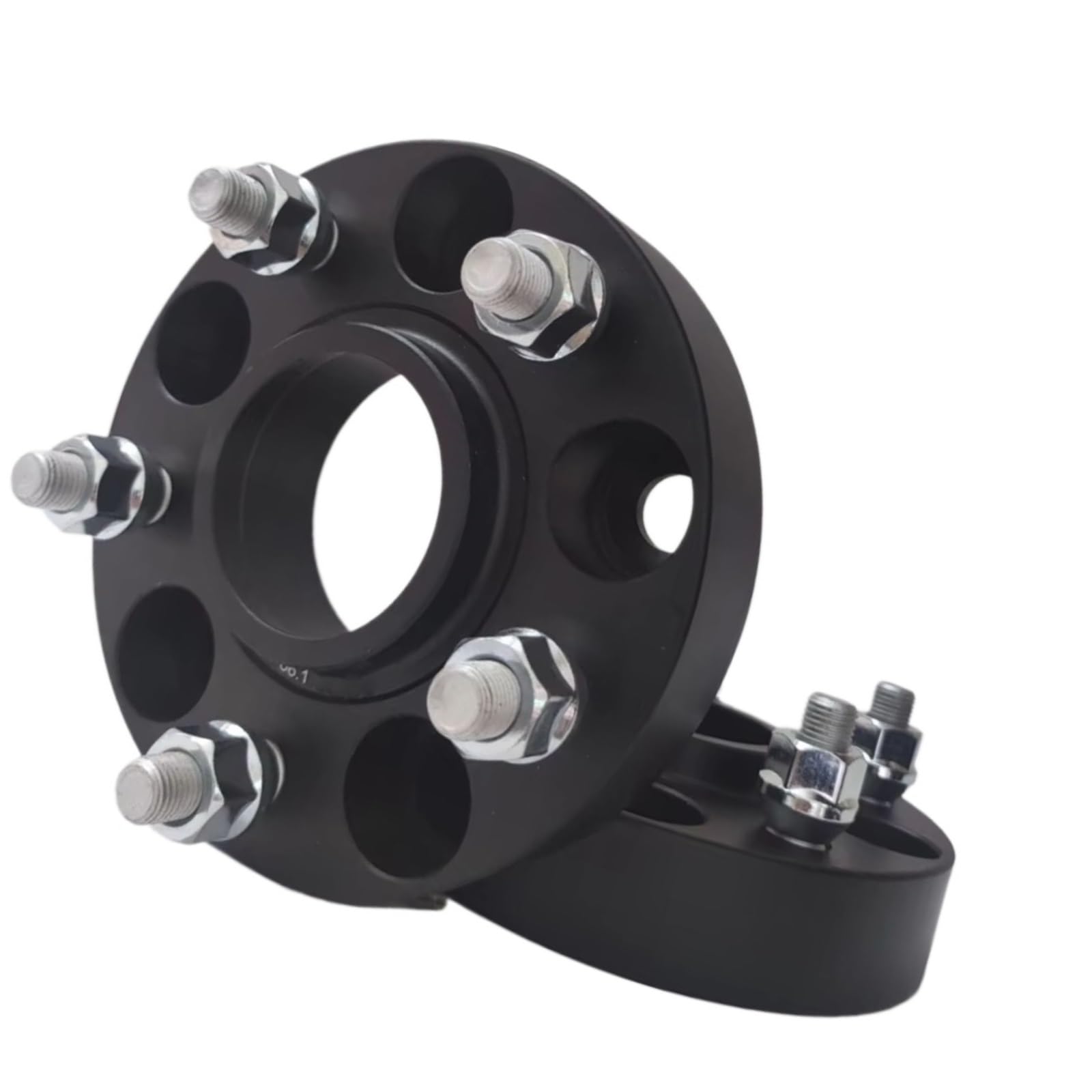 Entretoises de Roue compatibles avec Mustang (2 pièces), Cales de moyeu en Aluminium, Adaptateur de 30 mm