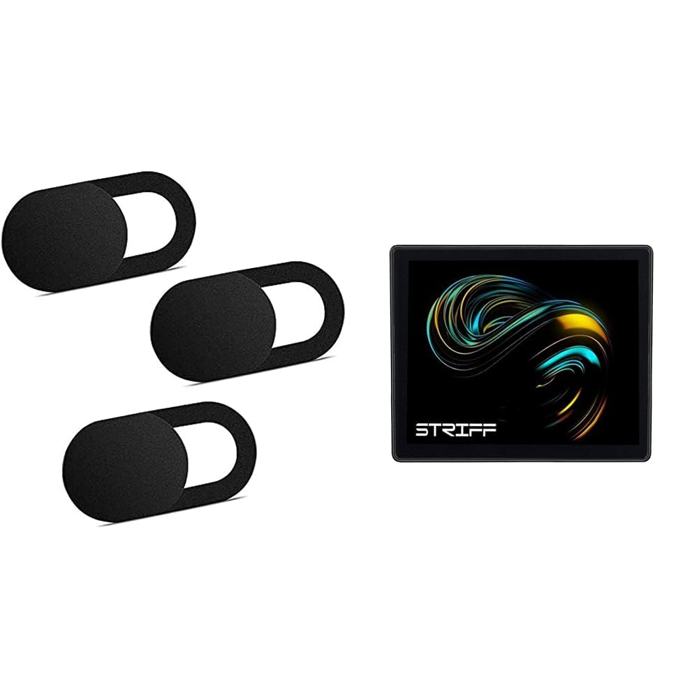 STRIFF Webcam Cover Slide, Ultra Thin Laptop Camera Cover Slide Blocker for Computer MacBook Pro iMa (B0C5C1Q8JB) Amazon Price History, Amazon Price Tracker