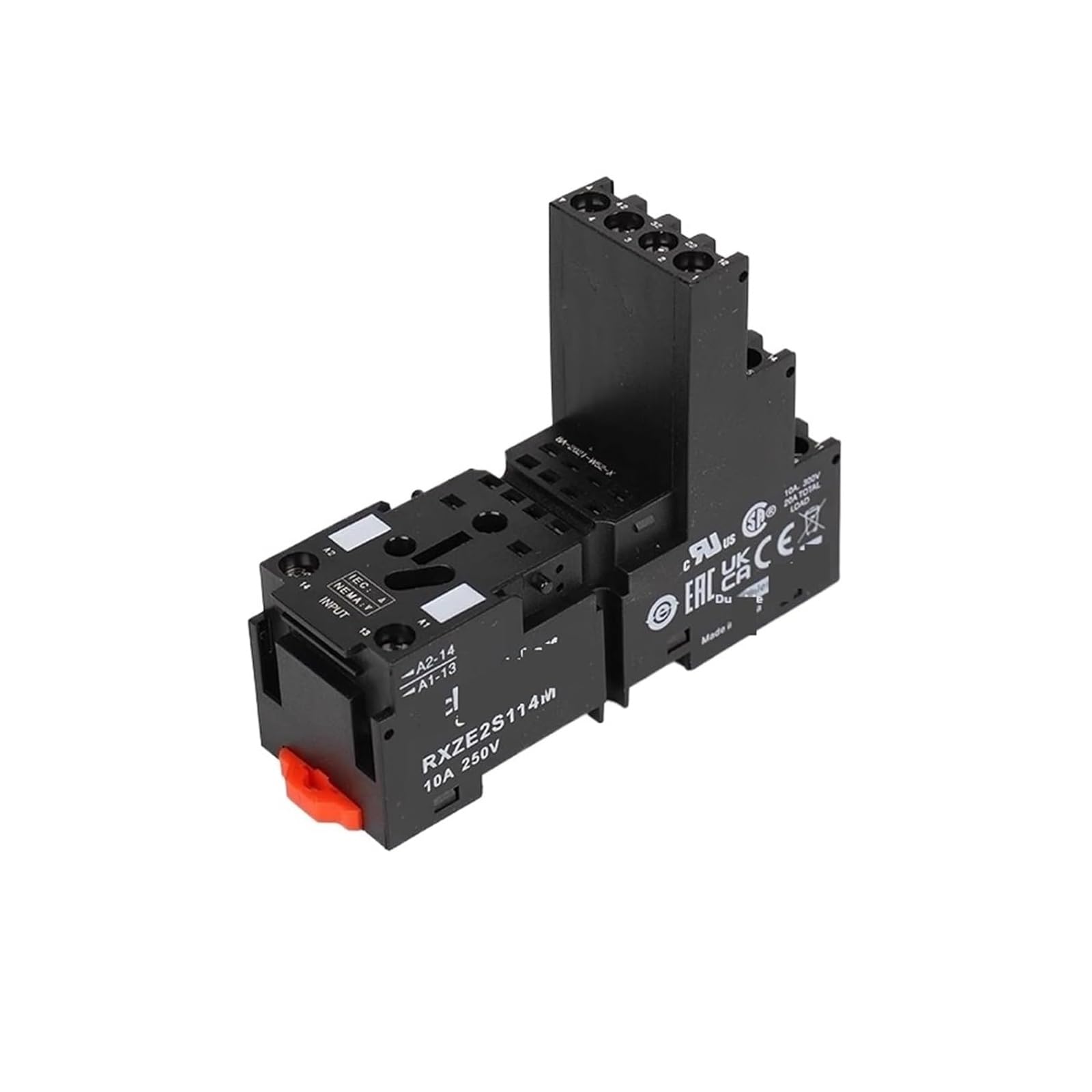 Relé de tiempo REXL automatización industrial REXL2TMBD base RXZE1M4C 3
