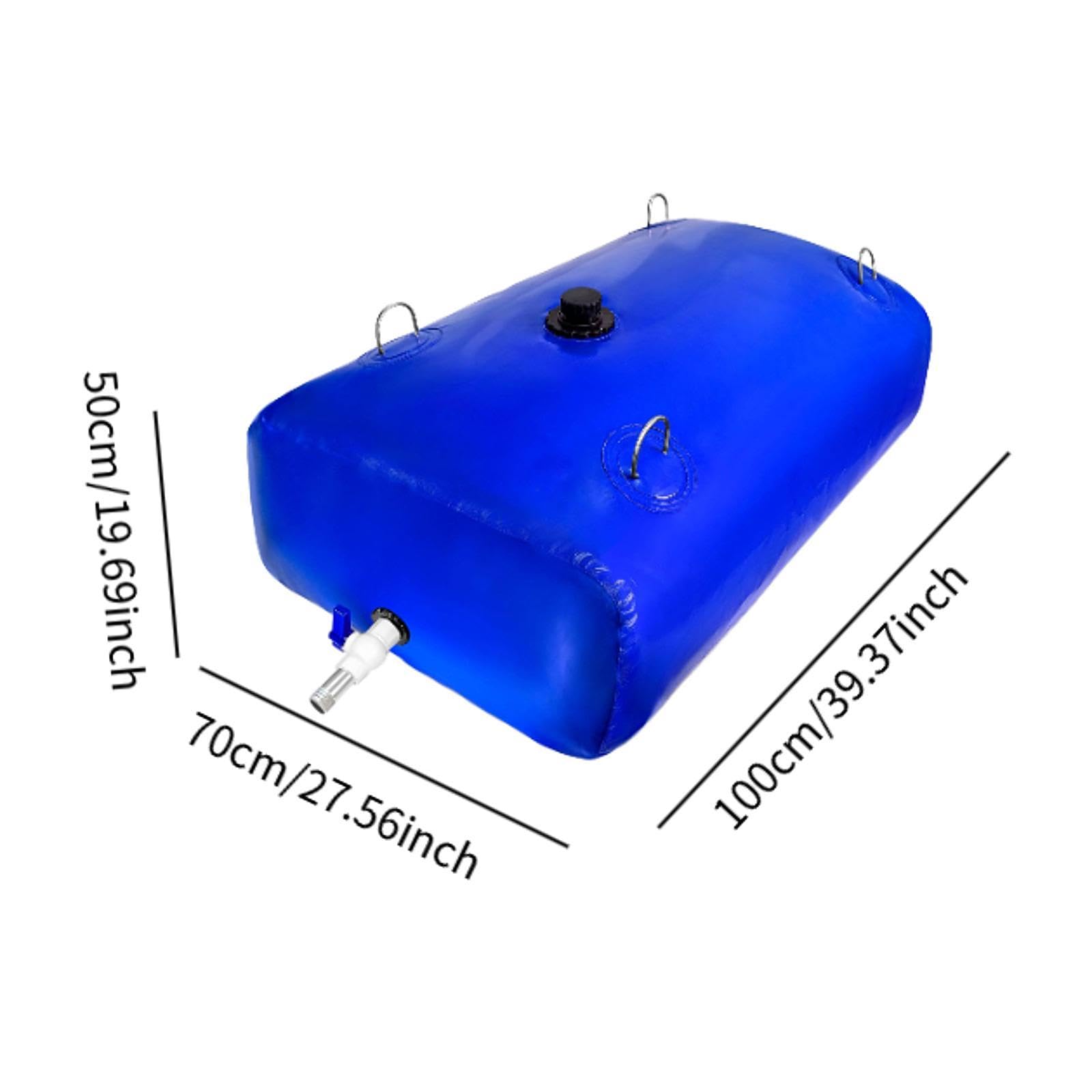 Poche à Eau Portable Grande Capacité, Réservoir d'eau Pliable, 350 L