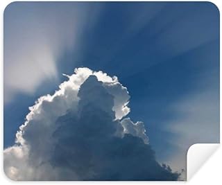 Sunshine Dark White Clouds Cleaning Cloth Screen Cleaner 2pcs Suede Fabric