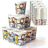 【200個入り】 紙コップ 使い捨て 使い捨て紙コップ コーヒー カップ 紙カップ かわいい 180ml 6オンス 耐熱 三重断熱 厚手な壁で漏れ防止 厚紙 ペーパーカップ ドリンカップ お茶カップ 来客用 業務用 商い用 (50個 x 4パック)