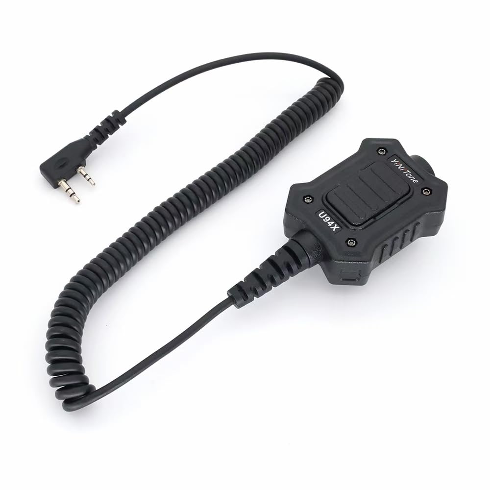 Amazon.com: Fumei X Style Tactical U94 PTT Adapter Durable Coiled 