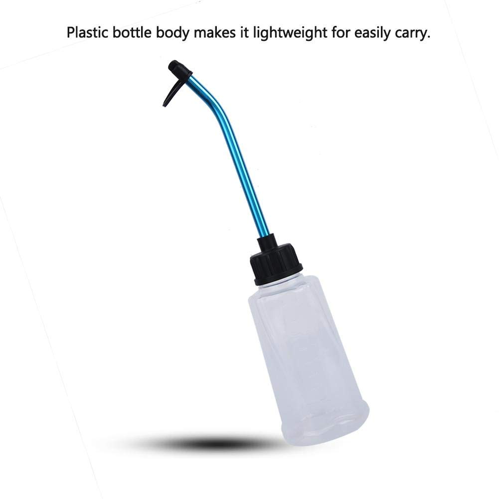 VGEBY1 Nitro Engine Filler, Nitro Engine Rifornimento di Carburante Bottiglia di riempimento con Cannuccia in Lega di Alluminio per RC automodellismo (250 ML)