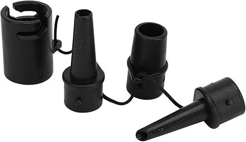 RiToEasysports Juego de adaptadores de válvula de boquilla de bomba, adaptador de válvula de boquillas de bomba de tabla de paleta para colchón de
