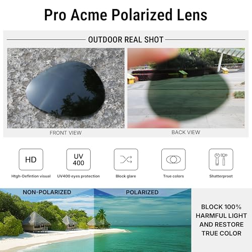 Image of Pro Acme Aviator Sunglasses for Men Women Classic Polarized UV400 Protection