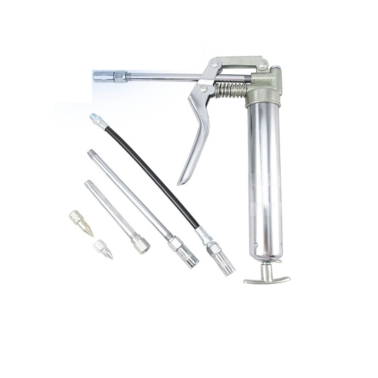 Pistola de engrase 12 0CC Mini grasa Aerógrafo, agarre con una mano Máquina de mantequilla de grasa Herramienta lubricante for reparación automática Lubricación Herramienta de mano de vehículo Fácil a