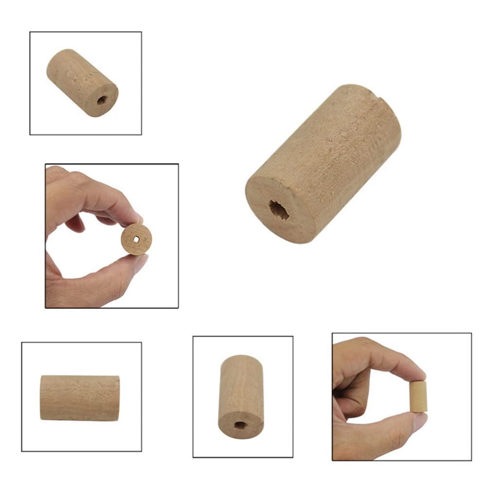 Milisten Bouchons Liège Naturels Pour Piccolo 2 Pièces Protecteurs D'Instruments À Vent Accessoires De Protection Durable