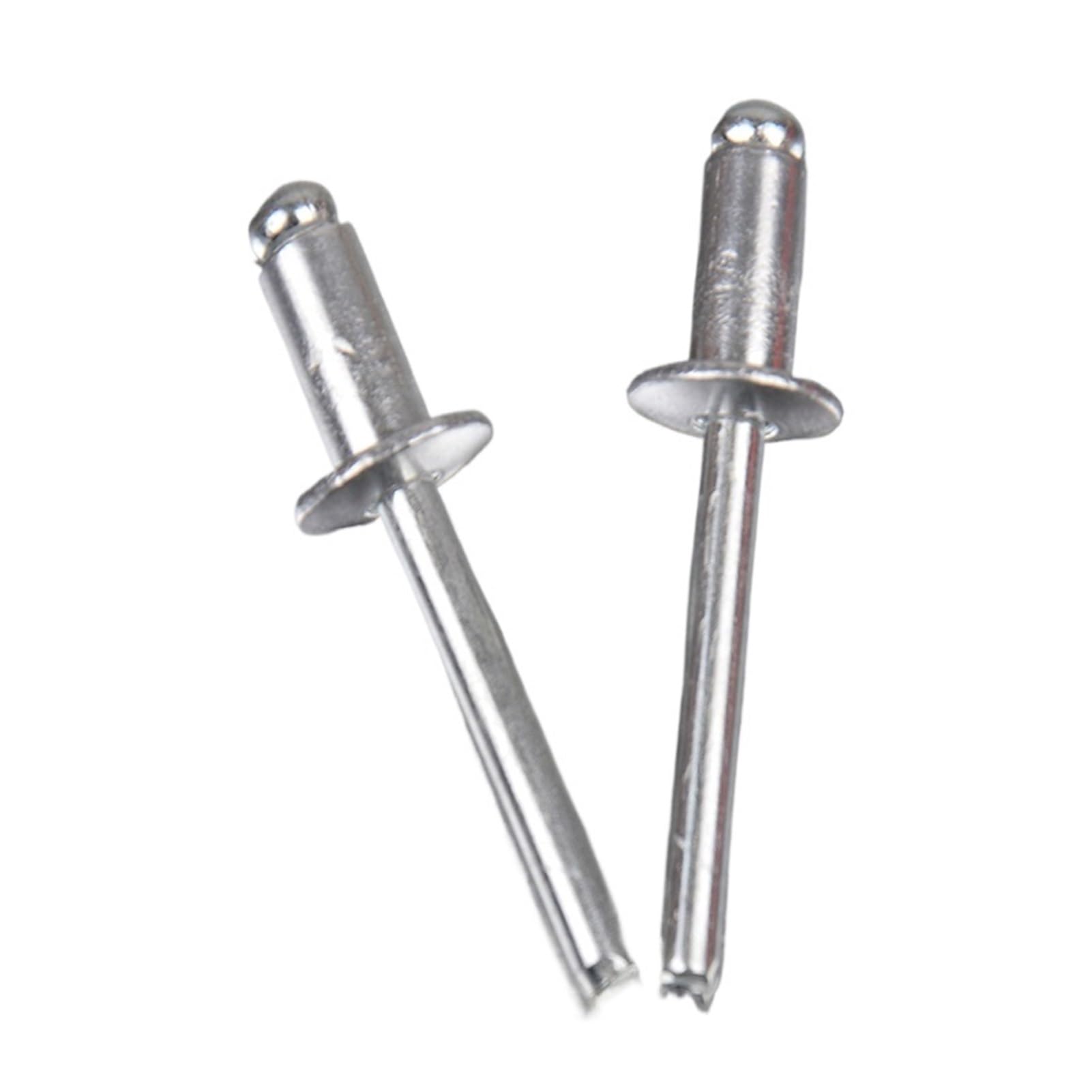 Rivetti ciechi, M3.2 Rivetti ciechi da 1/8 di pollice Elementi fissaggio aperti con testa a cupola in acciaio e alluminio(10mm,M3.2 30Pcs)
