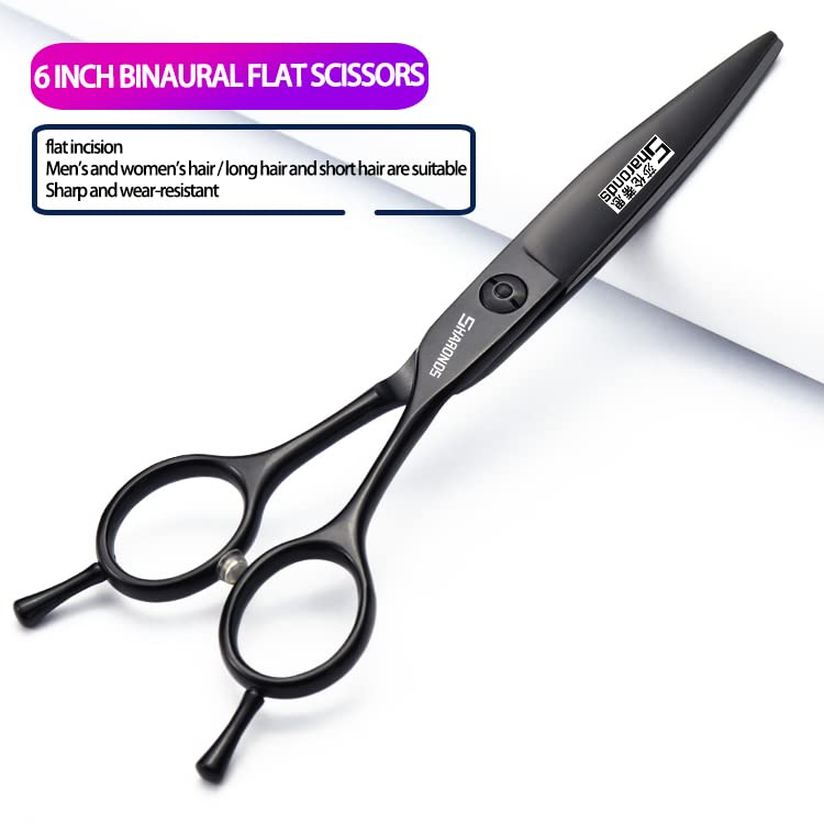 Set di tagliacapelli professionali da 6/7 pollici, tagliacapelli affilati in acciaio inossidabile, esclusivamente per parrucchieri (6 pulgadas - 3pc)