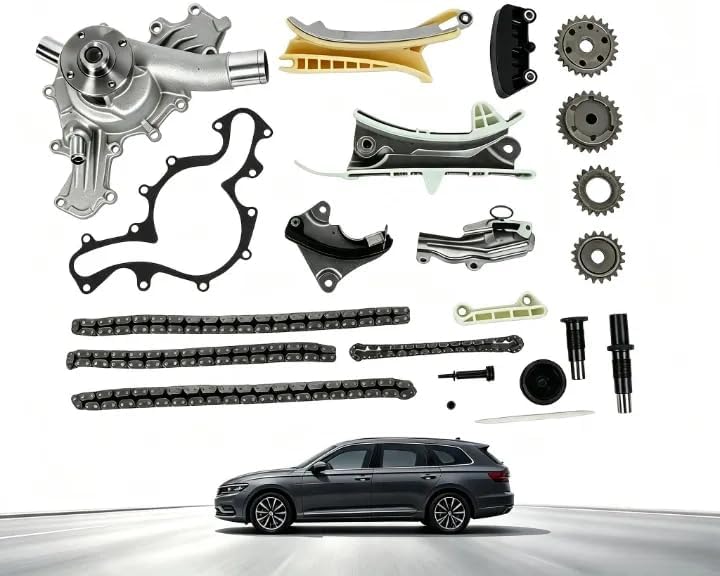 Kit de corrente de distribuição com bomba d’água ZDKK para Ford Mustang 4.0L 2005–2009