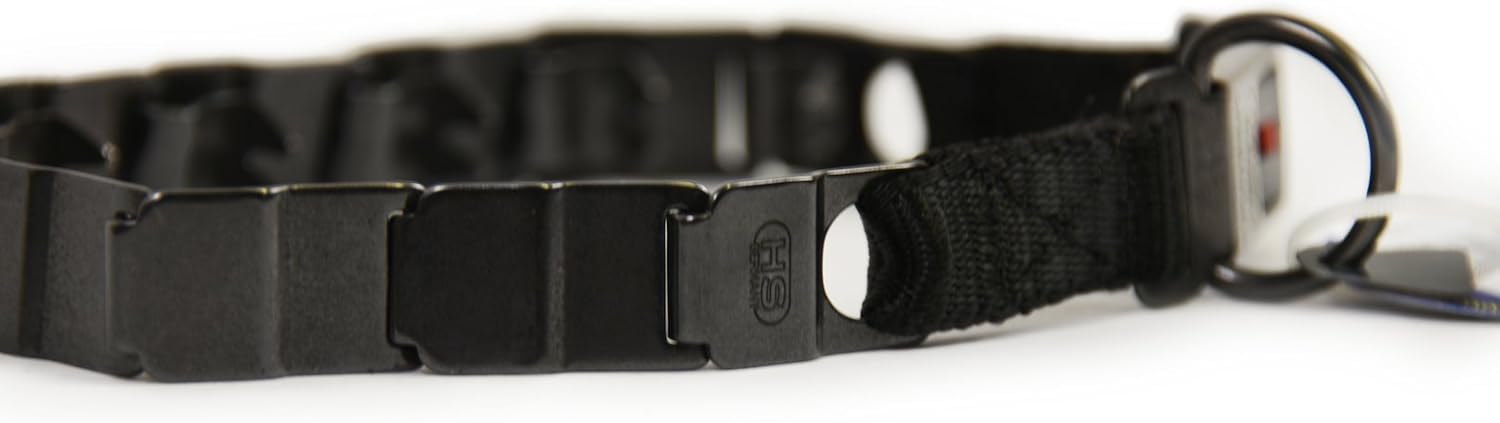 Herm Sprenger Black 24" Neck Tech Training Collar, One Size