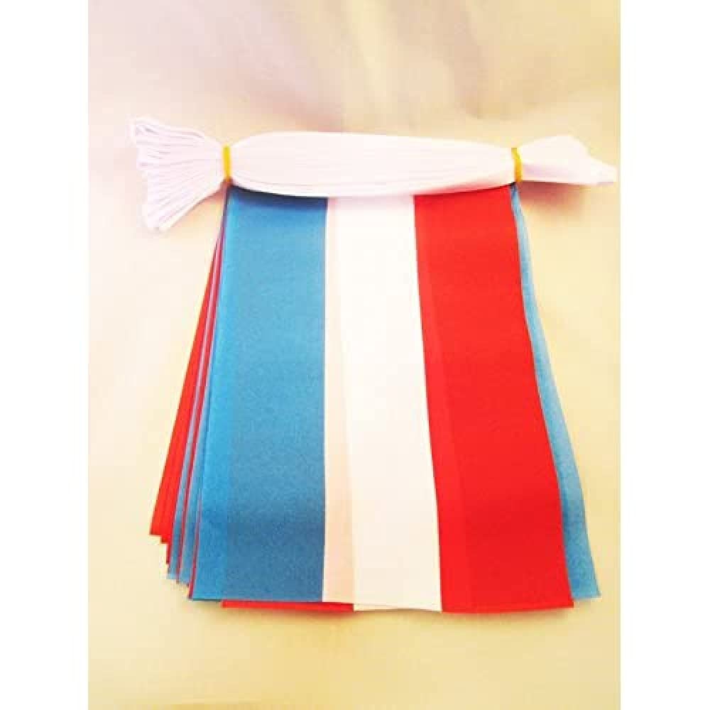 AZ FLAG Guirnalda 6 Metros, 20 Banderas de Ecuador 21x15 cm, Bandera Ecuatoriana 15 x 21 cm - Banderines — view 22