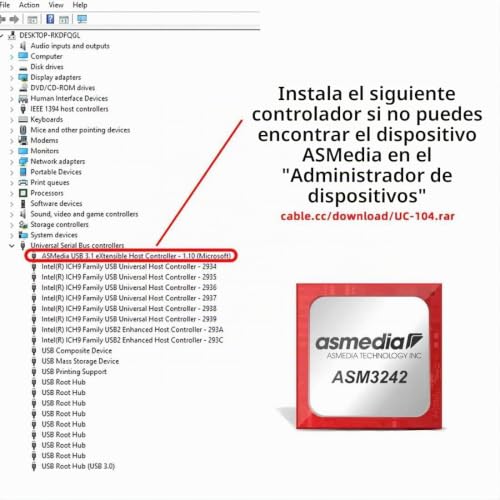 Tarjeta de expansión USB 3.2 Gen2 Tipo C adaptador CY PCIe a USB C 20Gbps PCI-E 4X 3