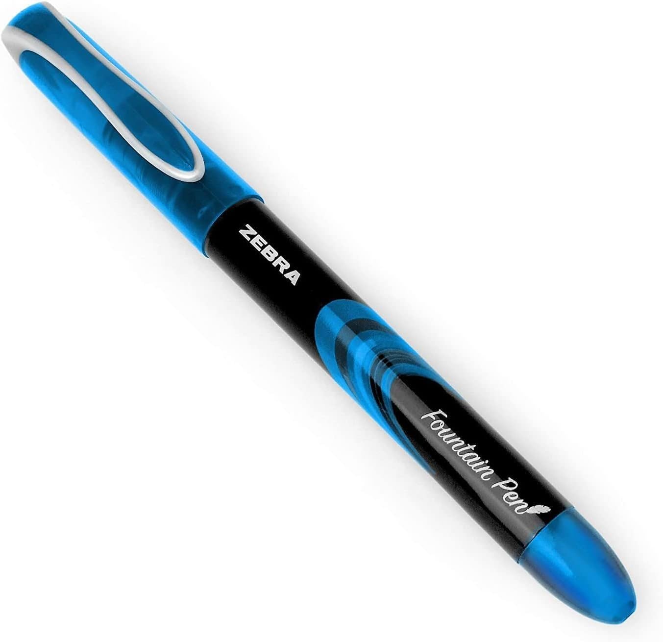Zebra Fuente - Disposable Fountain Pen - 1.0mm Fine Nib 0.6mm Line Width - In Envelope Gift Packaging - Pack of 4 (Teal) - Image 3