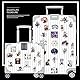 100Pcs Genshin Impact Game Aufkleber, Vinyl wasserdichte Aufkleber für Laptop, Stoßstange, Skateboard, Wasserflaschen, Computer, Telefon, Cooles für Jugendliche, Kinder, Erwachsene