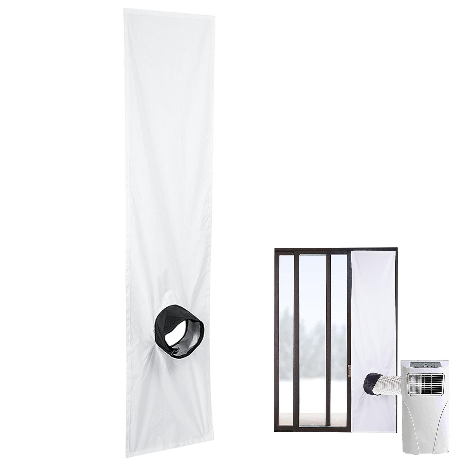 窓用エアコン ホワイト 排気ダクト付き 窓用エアコン ホワイト 排気ダクト付き 71qkTdfPMeL._UF894